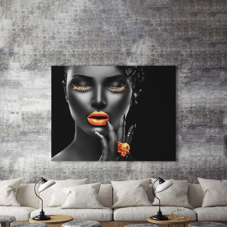 Tablou Canvas Golden Passion - Img 4