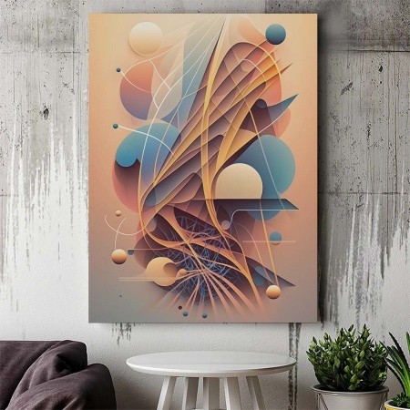 Tablou Canvas Modern Abstract - Complexia - Img 2