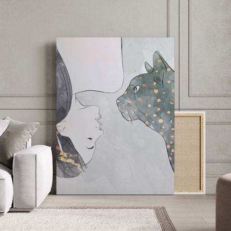 Tablou Canvas Modern Abstract - Deep connection
