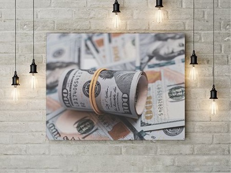Tablou Canvas Money Roll - Img 3