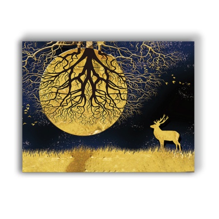 Tablou Canvas Moon Tree - Img 3