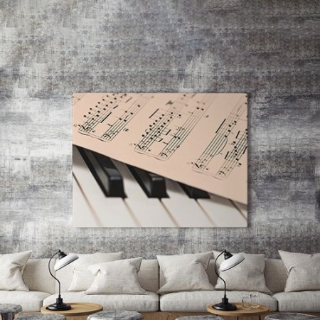 Tablou Canvas Partitura - Img 3