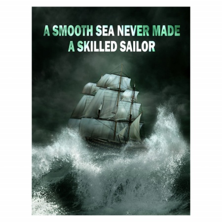 Tablou Motivational - A Smooth Sea - Img 3