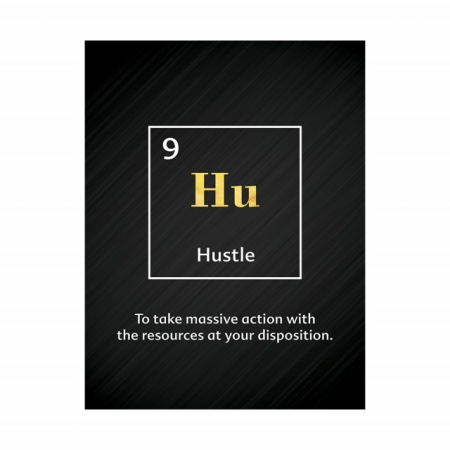 Tablou Motivational - Hustle - Img 3