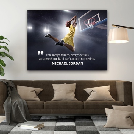 Tablou Motivational - Michael Jordan quote - Img 2
