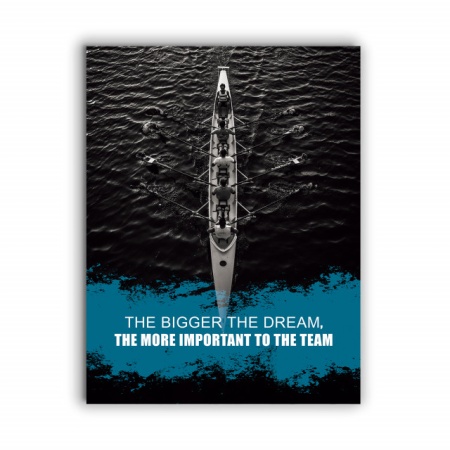 Tablou Motivational - The Bigger The Dream - Img 4