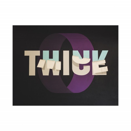 Tablou Office - Think Twice (Falling Paper) - Img 2