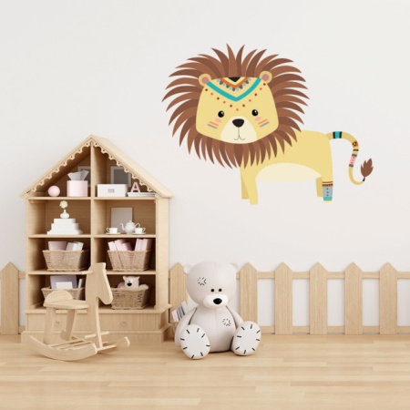 Sticker Copii - Brave cute lion - Img 2