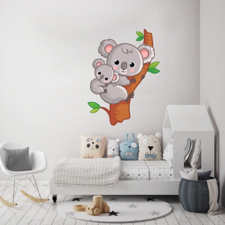 Sticker Copii - Koala cu pui - Img 3