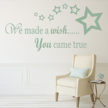 Sticker De Perete Copii - We Made A Wish - Img 2