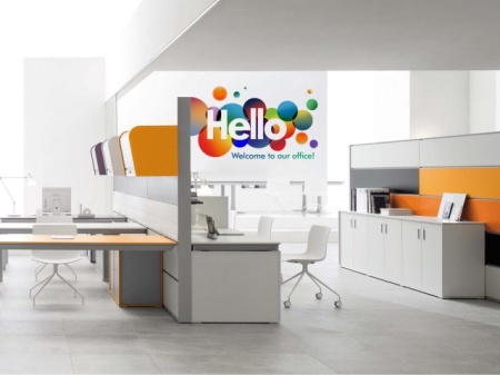 Sticker De Perete Hello Office - Img 4