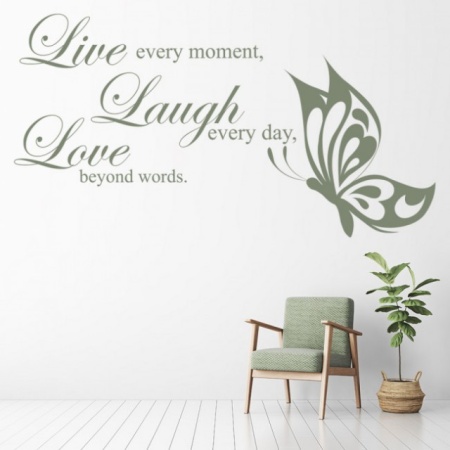 Sticker De Perete Live Laugh Love - Img 3
