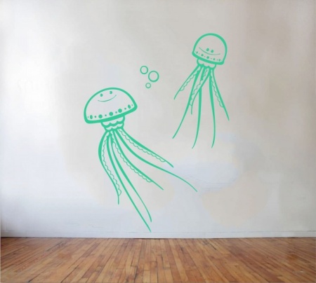 Sticker De Perete Meduze Vesele - Img 3