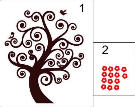 Sticker De Perete Minunatul Arbore Abstract - Img 4