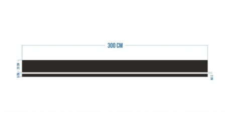 Stickere Dungi Tip Stripes 20cm Si 5cm Latime 3m Lungime - Img 3