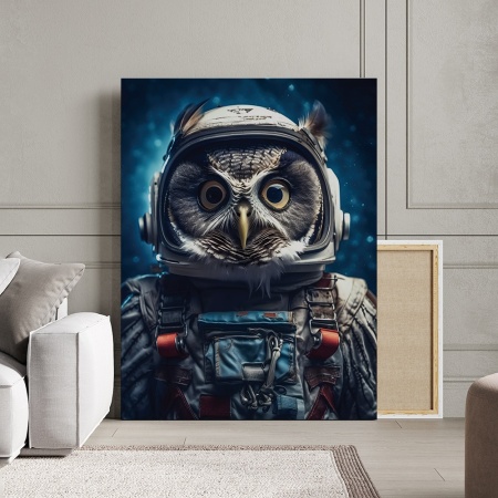 Tablou Animale Fantastice - Astro Owl - Img 2