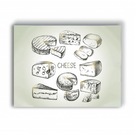 Tablou Bucatarie - All About Cheese - Img 3