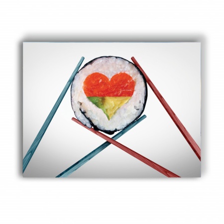 Tablou Bucatarie - Love Sushi - Img 2