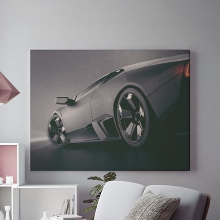 Tablou Canvas Batmobile 1 - Lamborghini - Img 2