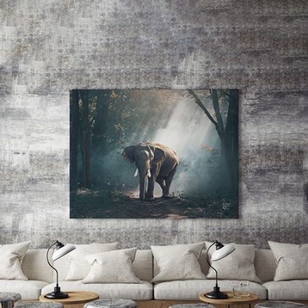 Tablou Canvas Elefant Ratacit - Img 4