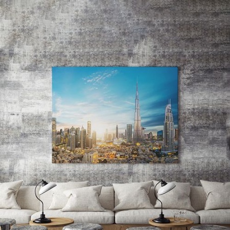 Tablou Canvas Futuristic Dubai - Img 4