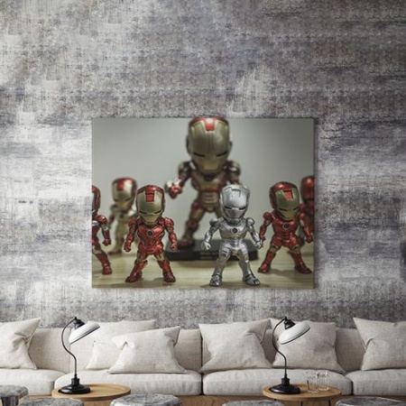 Tablou Canvas Iron Men Army - Img 3