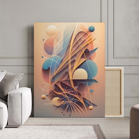 Tablou Canvas Modern Abstract - Complexia - Img 3