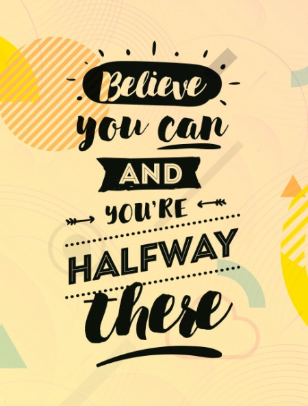 Tablou Canvas Motivational - Believe You Can! - Img 3
