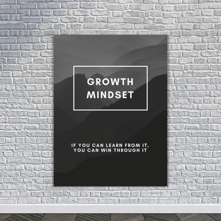 Tablou Canvas Motivational - Growth Mindset (definition) - Img 2