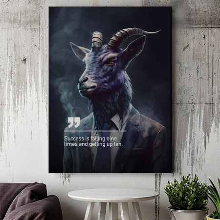 Tablou Canvas Personalizat - Business Animals - Antilope - Img 4