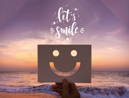 Tablou Motivational - Let's Smile! - Img 3