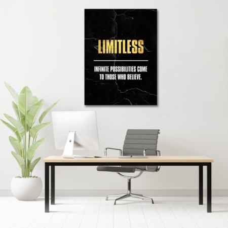 Tablou Motivational - Limitless - Img 2