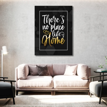 Tablou Motivational - No place like home - Img 4