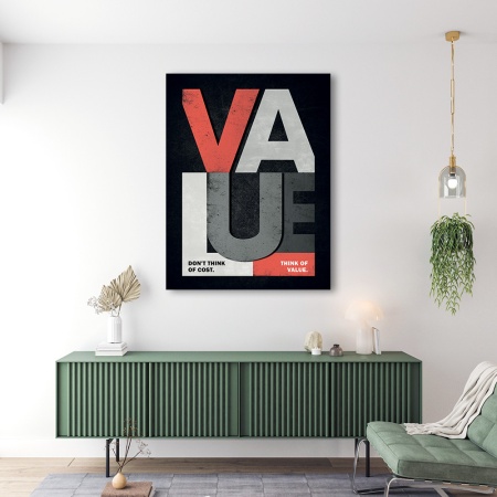 Tablou Motivational - Value - Img 3