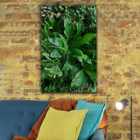 Tablou Vegetatie - Green Forest Wall (062) - Img 5