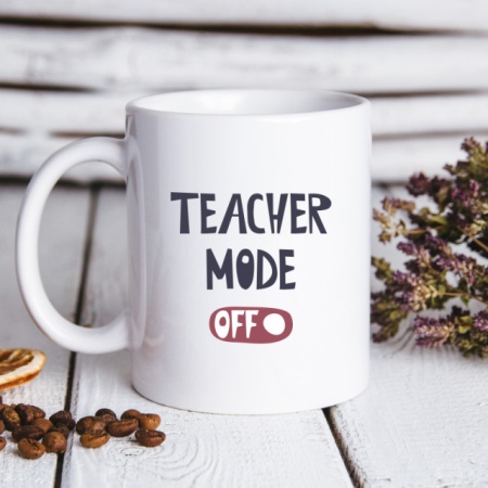 Cana cu Mesaj Teacher Mode Off - Img 3