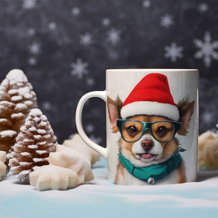 Cana De Craciun - Santa Puppy - Img 2