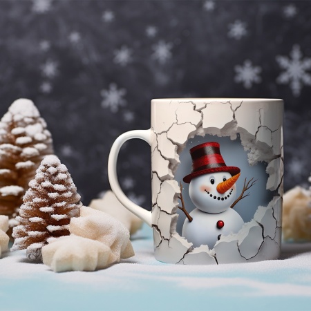 Cana De Craciun - Snowman Tom - Img 2