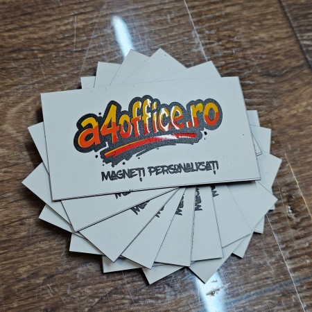 Magneți publicitari personalizați – promovare vizibilă în fiecare zi 9x5cm set 50buc - Img 6