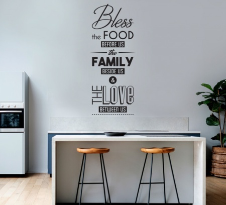 Sticker Bucatarie - Bless the food - Img 3