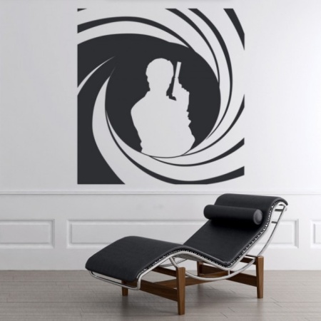 Sticker De Perete Cu James Bond 007 - Img 2