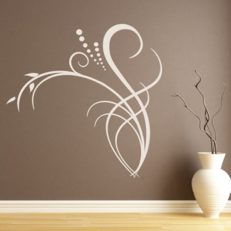 Sticker de Perete Dotted Vines Swirl - Img 2