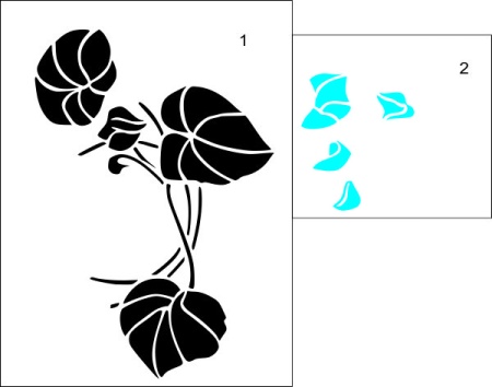 Sticker De Perete Floare Unica - Img 2