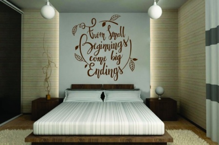 Sticker De Perete From Small Beginnings - Img 2