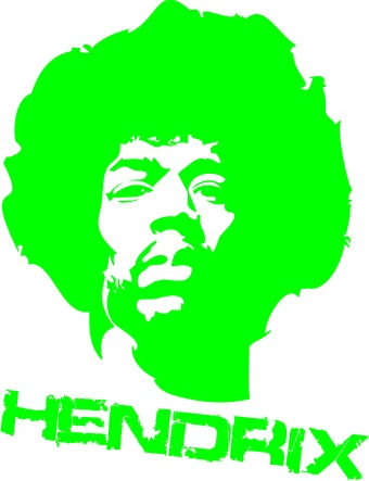 Sticker De Perete Jimi Hendrix - Img 2