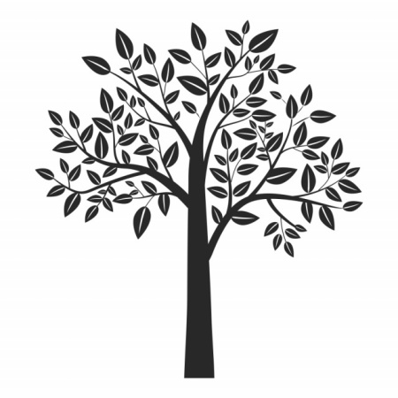 Sticker de Perete Leafy Tree Birch - Img 3