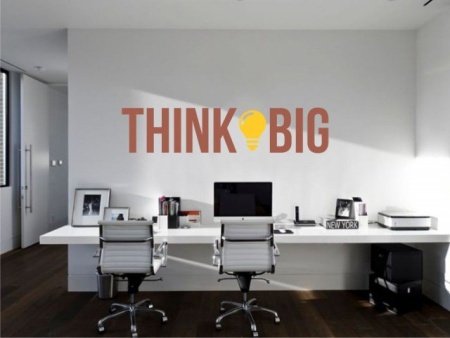 Sticker De Perete Litere Think Big - Img 5