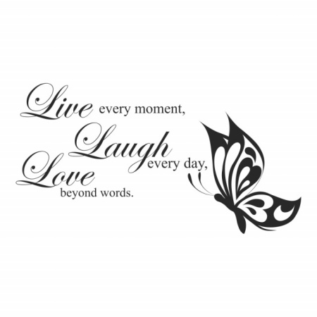 Sticker De Perete Live Laugh Love - Img 4