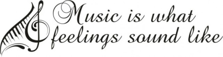 Sticker De Perete Music Is What Feelings Sound Like - Img 5