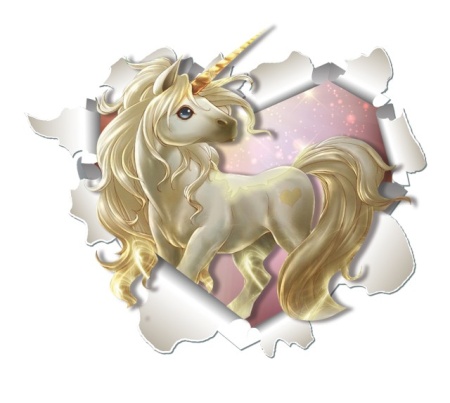 Sticker De Perete Unicorn 3d - Img 2